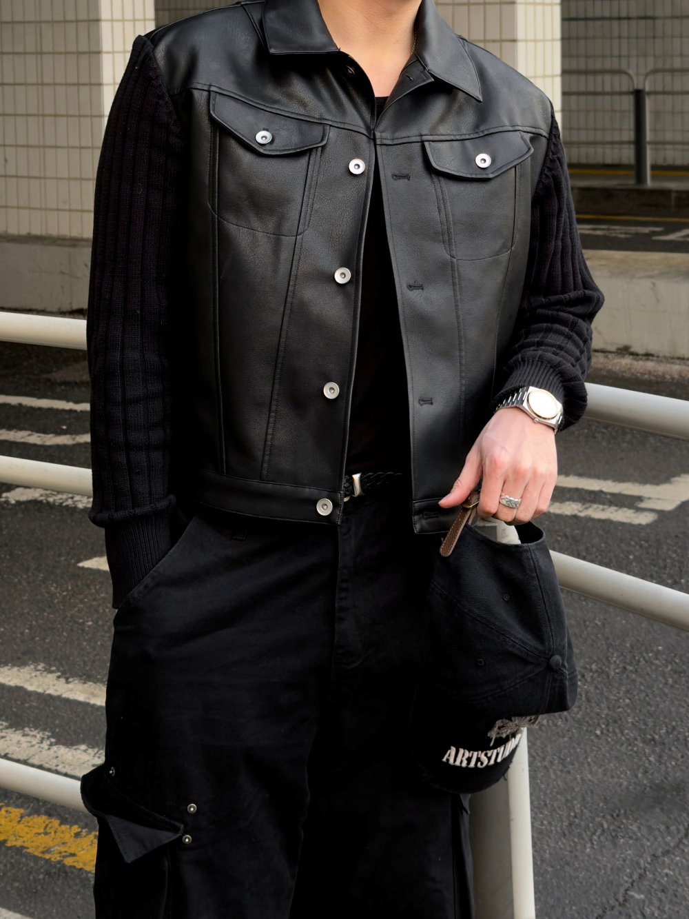 재킷 모델 착용 이미지-S1L31