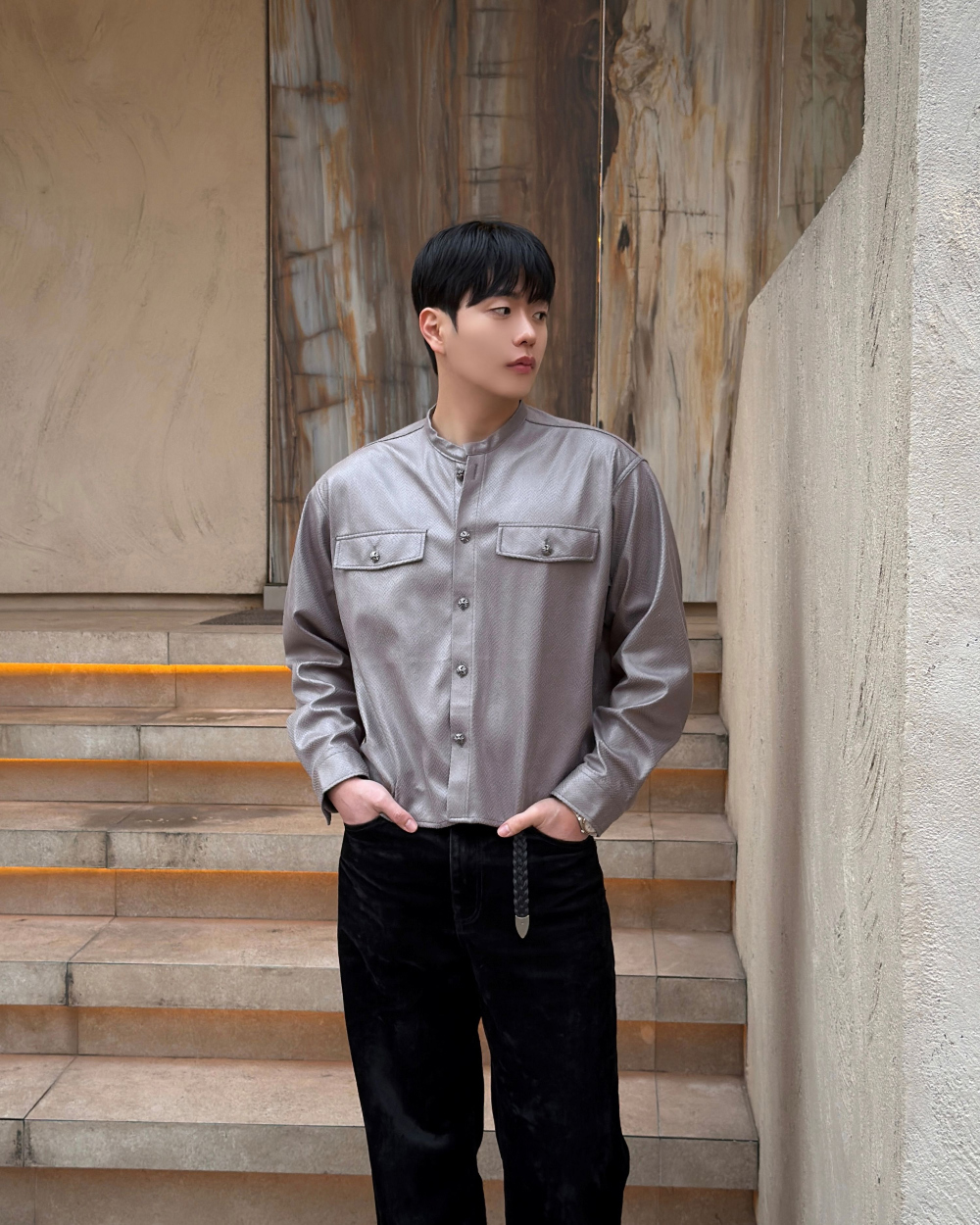 재킷 모델 착용 이미지-S1L29