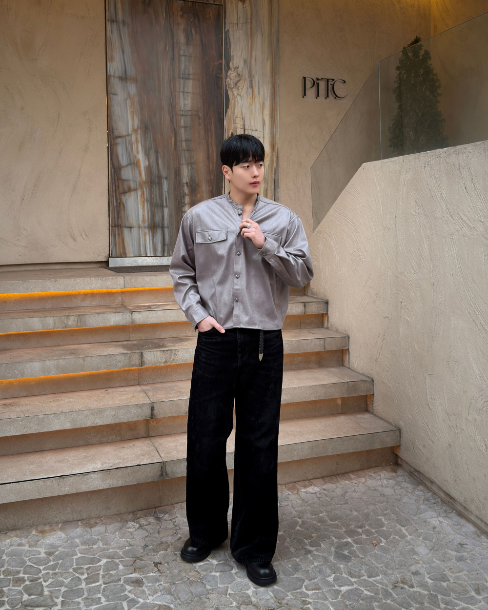 재킷 모델 착용 이미지-S1L32