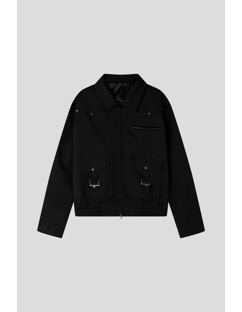 재킷 차콜 색상 이미지-S1L19