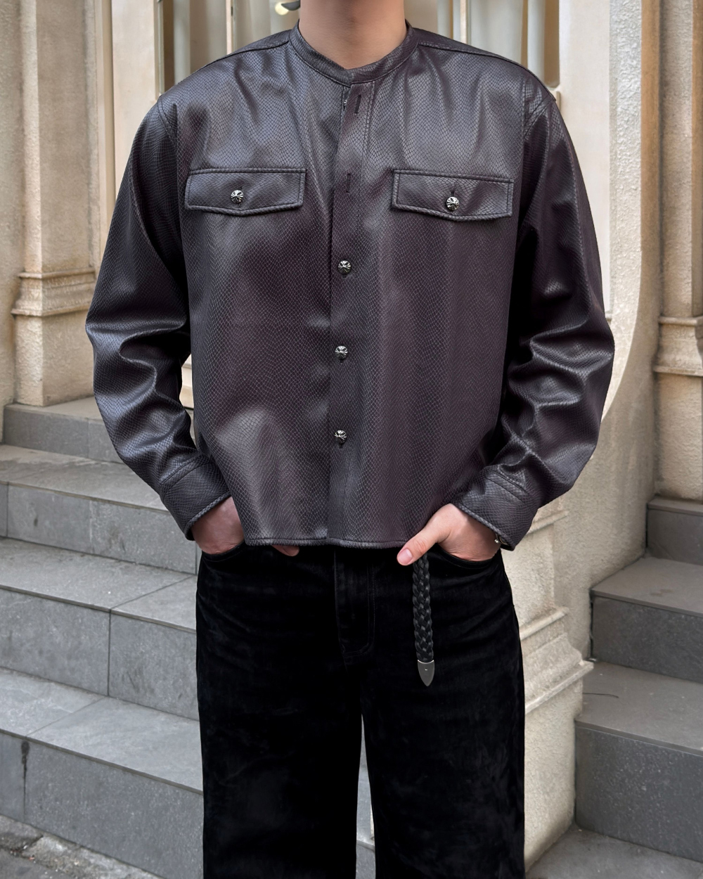 재킷 모델 착용 이미지-S1L19