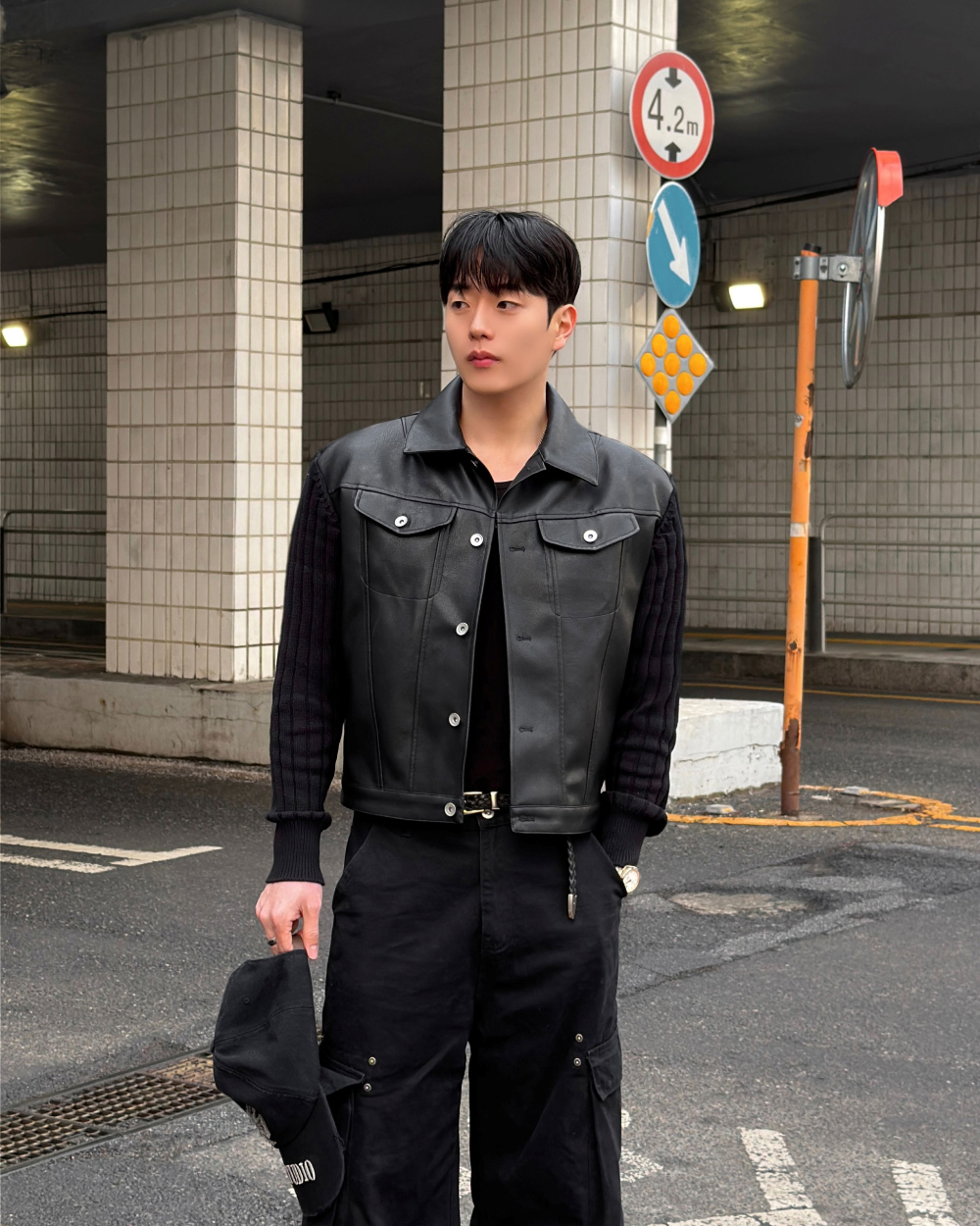 재킷 모델 착용 이미지-S1L34