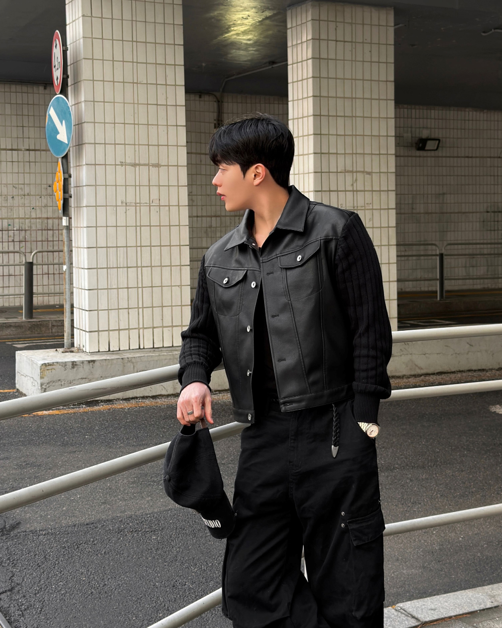 재킷 모델 착용 이미지-S1L25