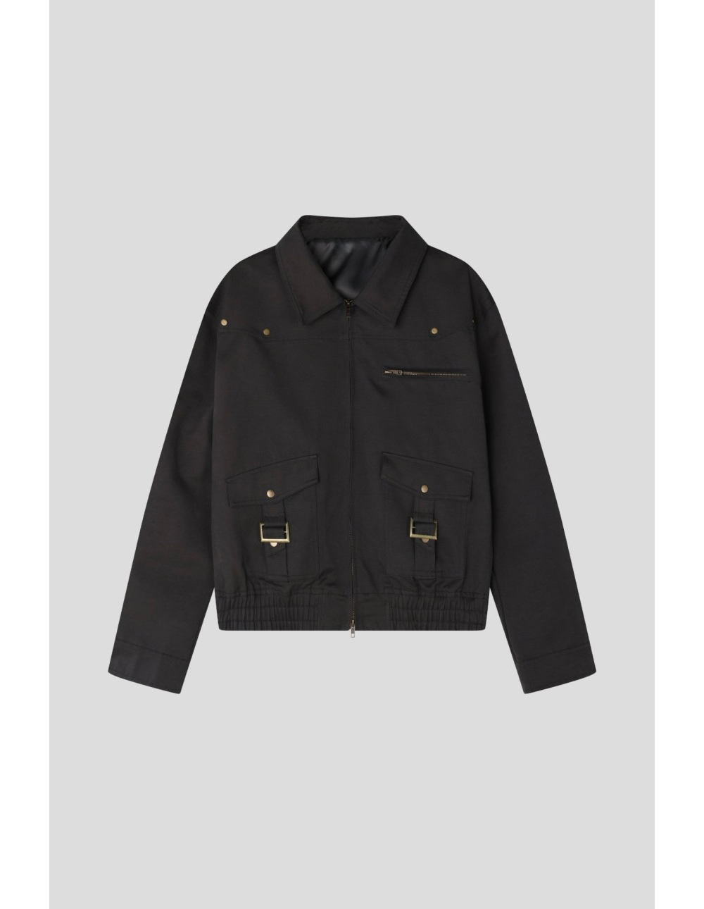 재킷 차콜 색상 이미지-S1L18