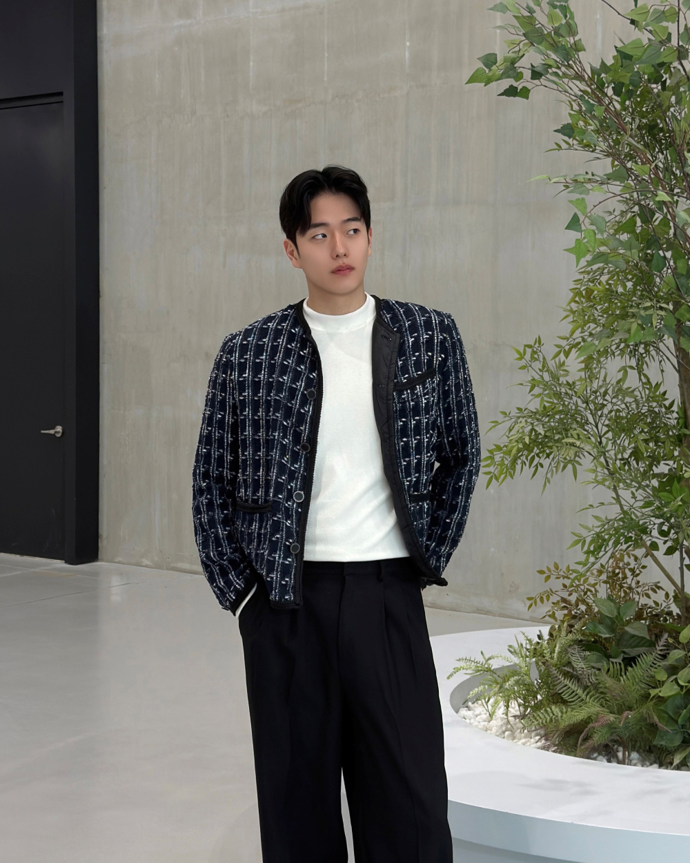 코트 모델 착용 이미지-S1L19