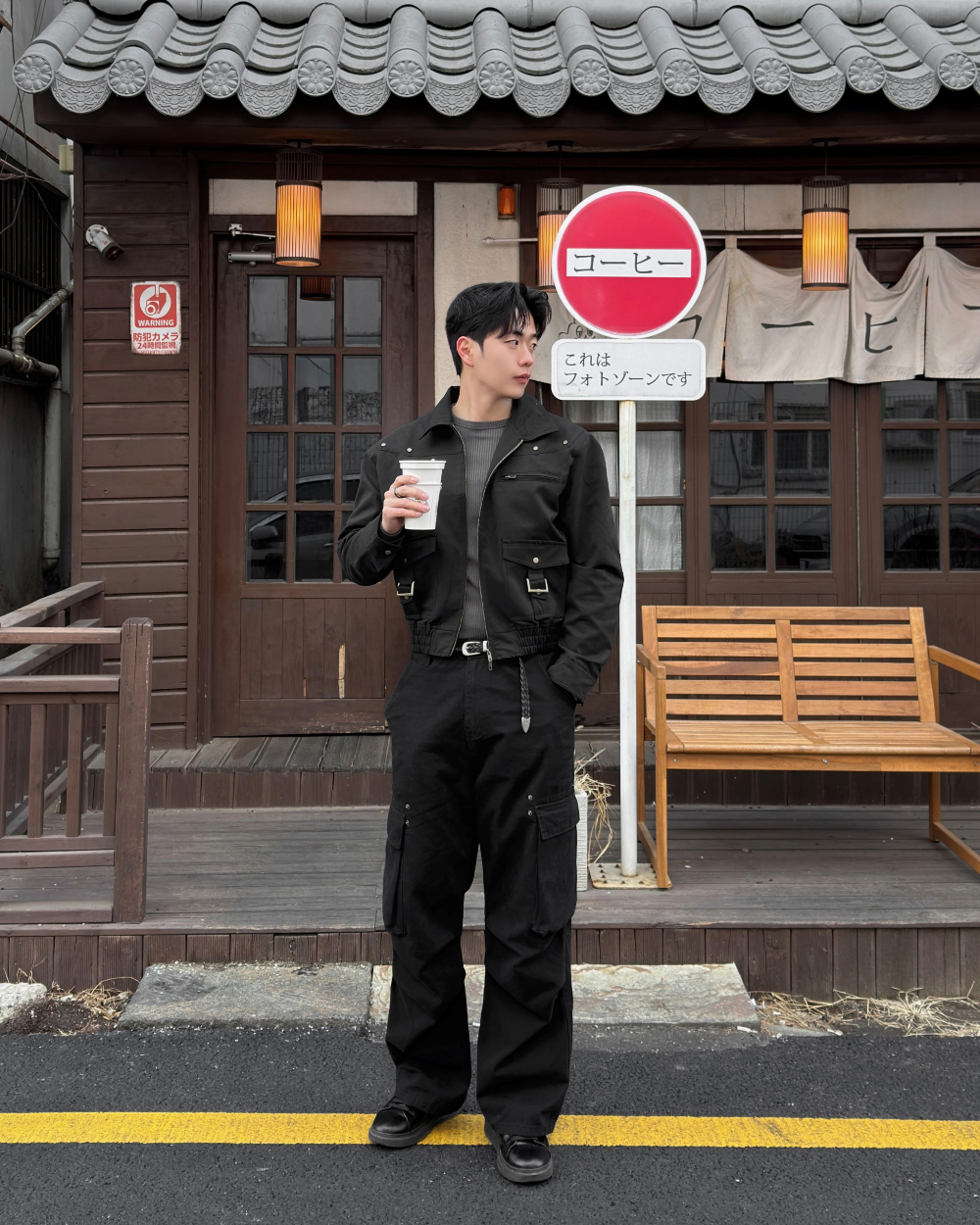 재킷 모델 착용 이미지-S1L32