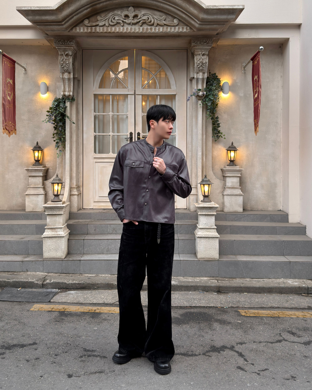 재킷 모델 착용 이미지-S1L23