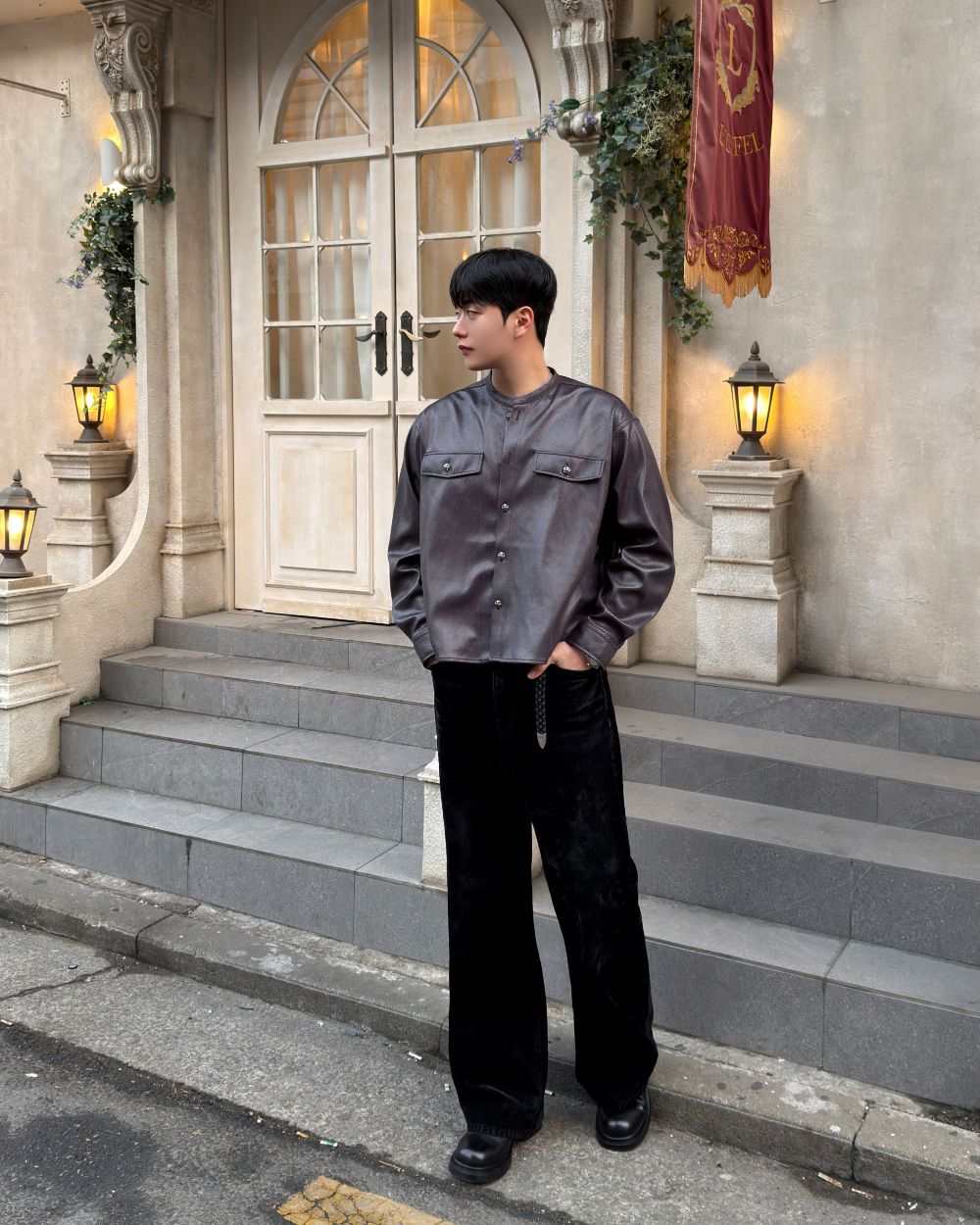 재킷 모델 착용 이미지-S1L22