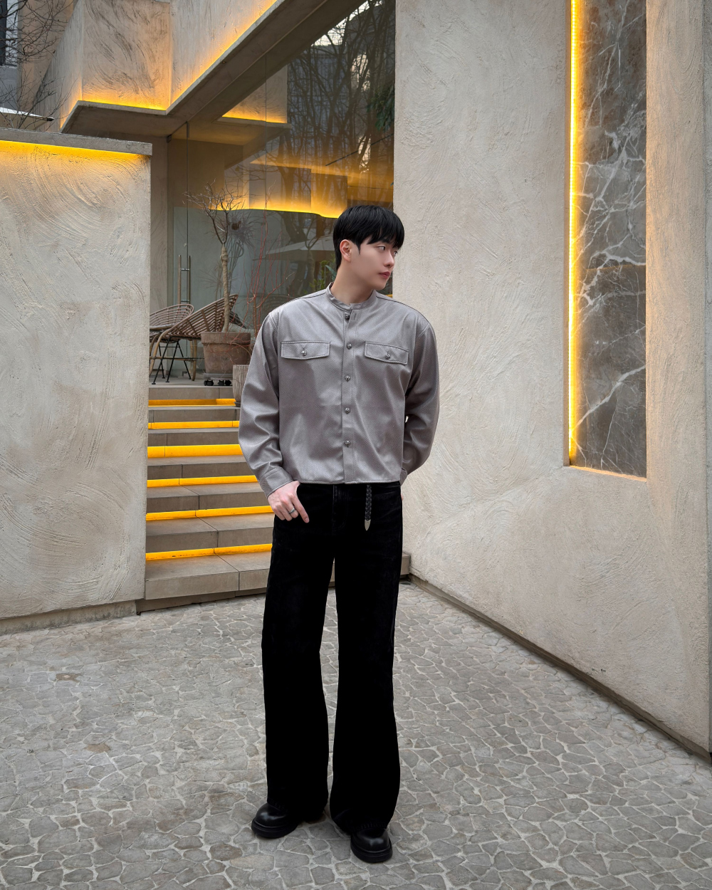 재킷 모델 착용 이미지-S1L33