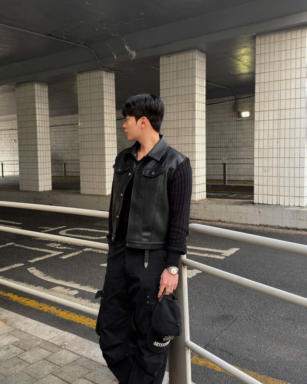 재킷 모델 착용 이미지-S1L32