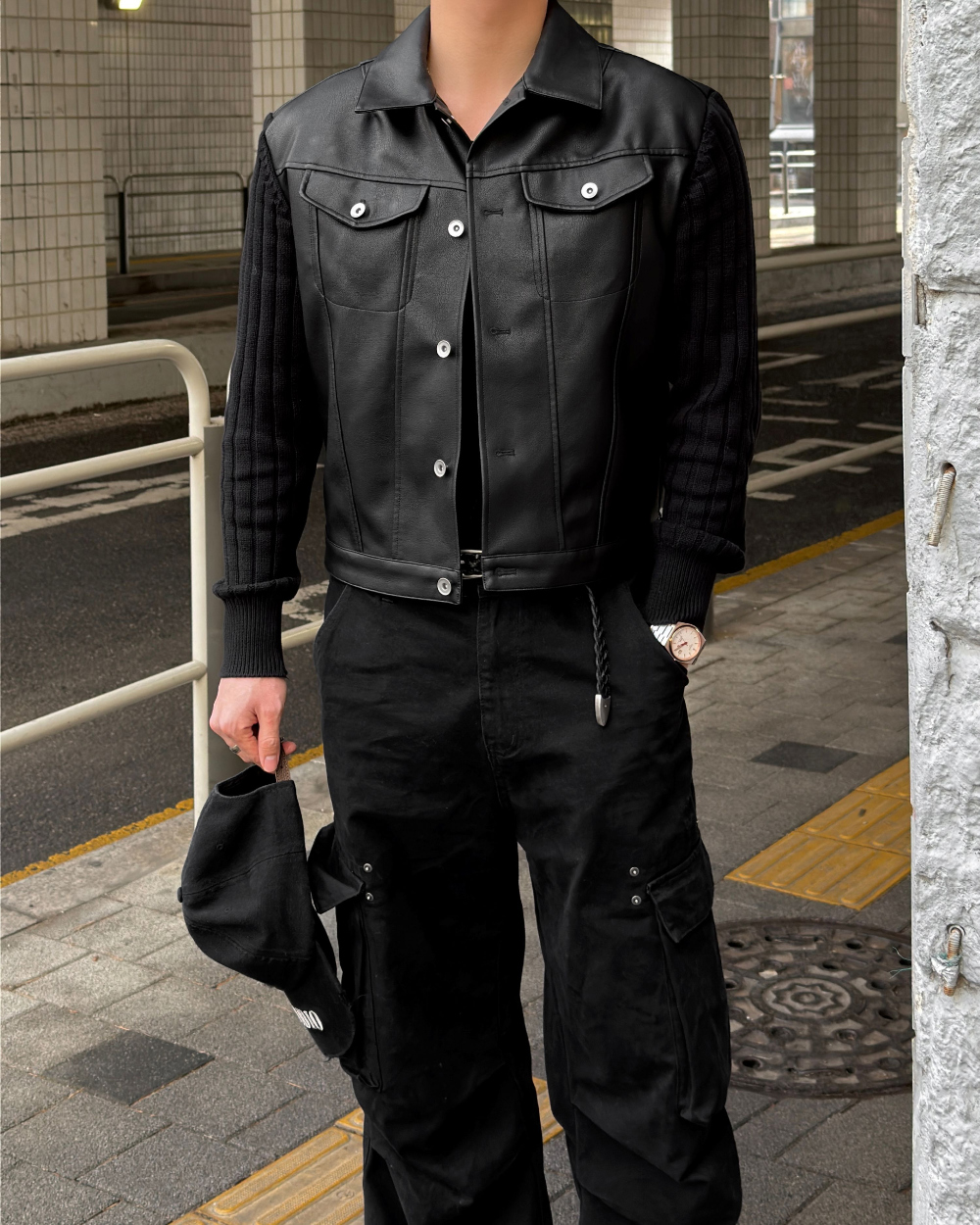 재킷 모델 착용 이미지-S1L27