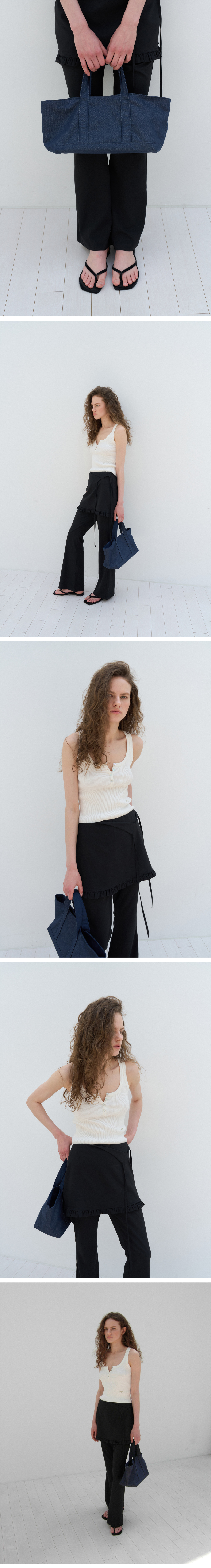 Silling pants skirt set (black) - 감도 깊은 취향 셀렉트샵 29CM