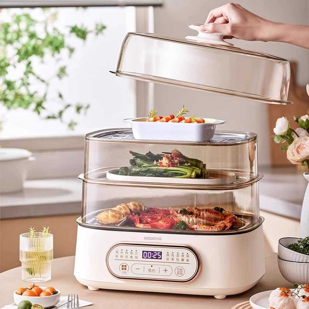 전기찜통 일본식 찌개 일체형 3층 다기능 만능 대용량 - 세일링크