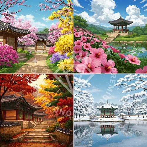 QUEEN'S ATELIER: Korean Seasons