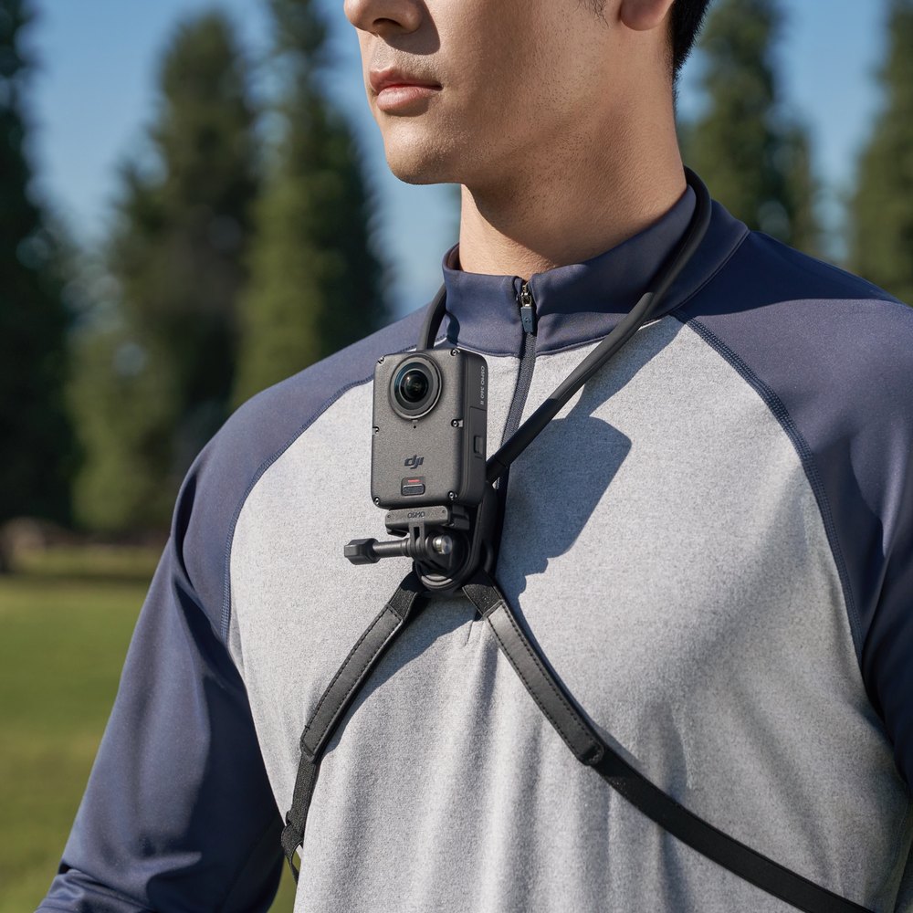 DJI 오즈모360 II 넥 마운트 콤보 Osmo 360 II 1인칭 브이로그 카메라 (1년 케어 포함)