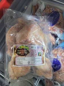 냉동 할랄치킨(닭다리)1.7kg (Frozen Halal Chicken Legs from Brazil)