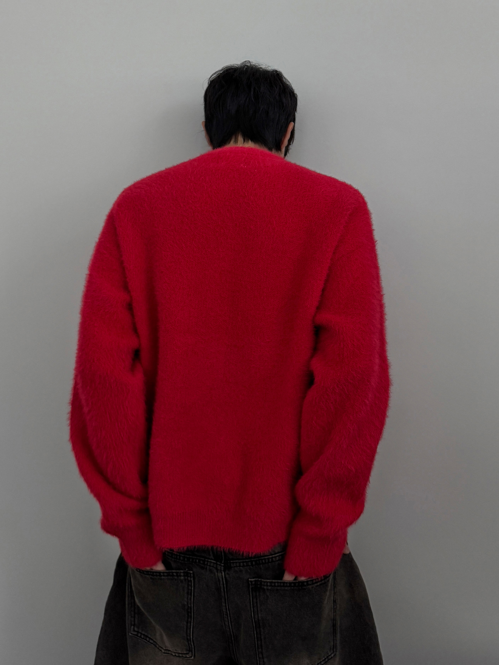 긴팔 티셔츠 모델 착용 이미지-S105L48