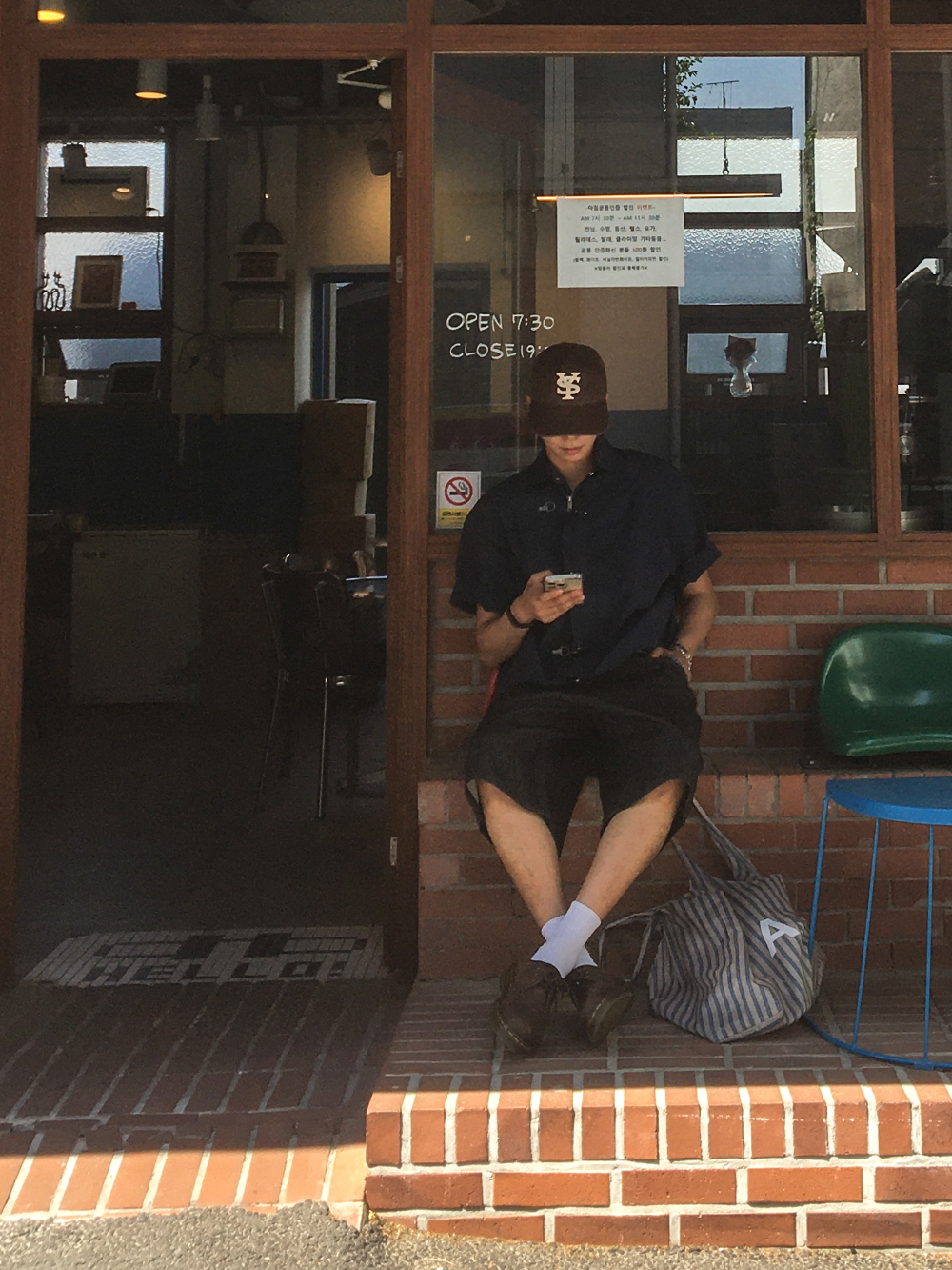 短袖T卹模特兒穿著圖片-S175L97