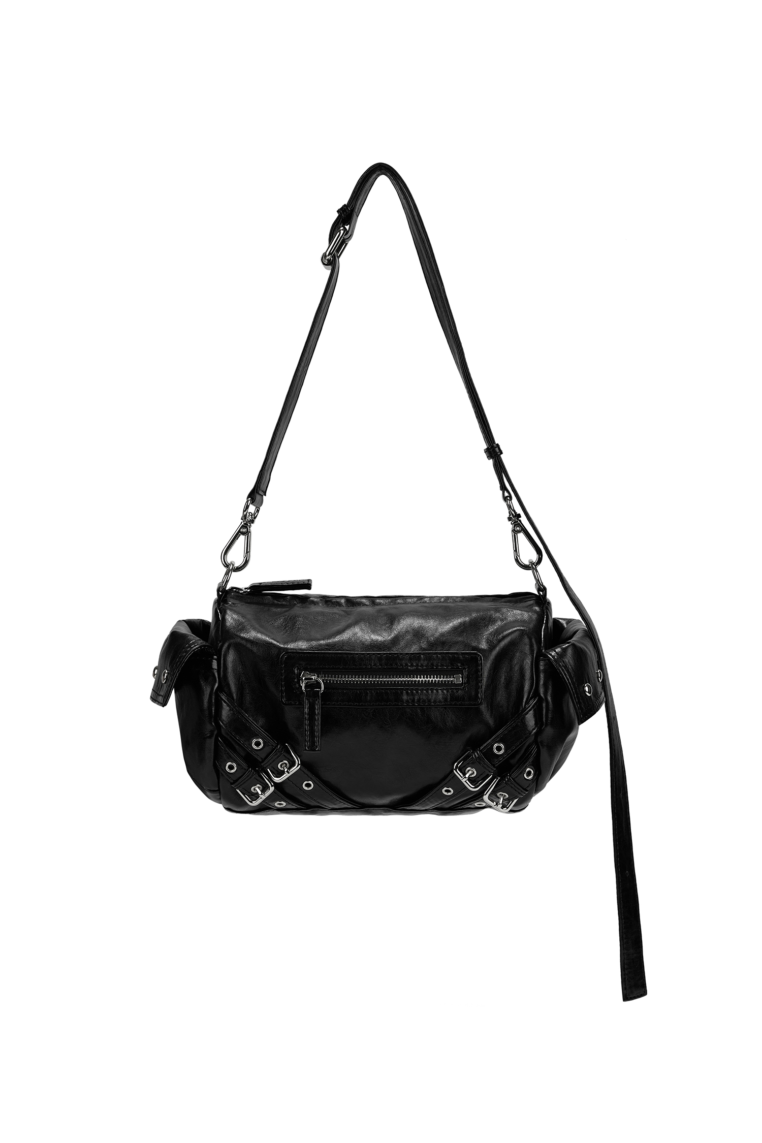 韓国ファッション【DEINET】STUD POCKET BIG BAG 全4種 DEINET STUD POCKET BIG BAG