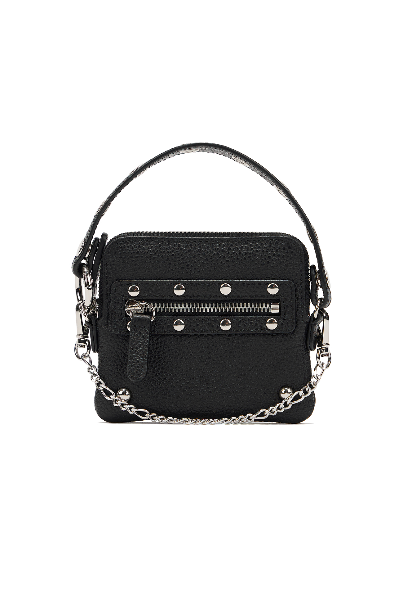 人気メーカー・ブランド IN WALLET CHAIN CROSS STUD DEINET BLACK DEINET - バッグ