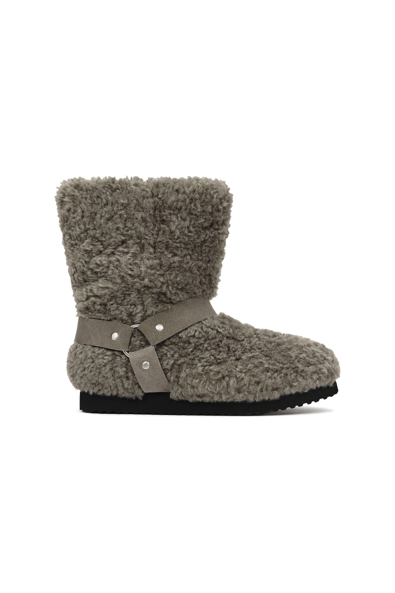 ブーツその他 DEINET POM POM FUR BOOTS IN MOCHA KDPYS4WC111 POM POM FUR BOOTS IN MOCHA - DEINET