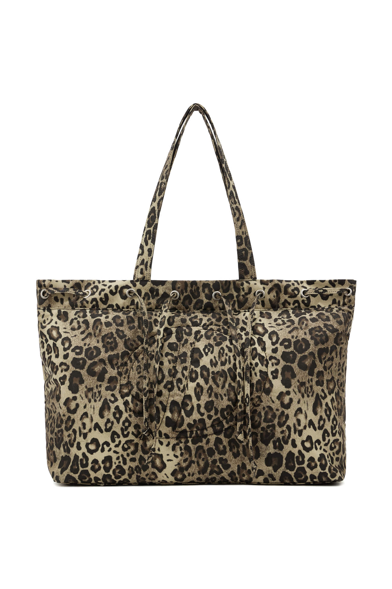 ★韓国人気★ 【DEINET】 D STITCH PADDING BAG IN LEOPARD D STITCH PADDING BAG IN LEOPARD - DEINET