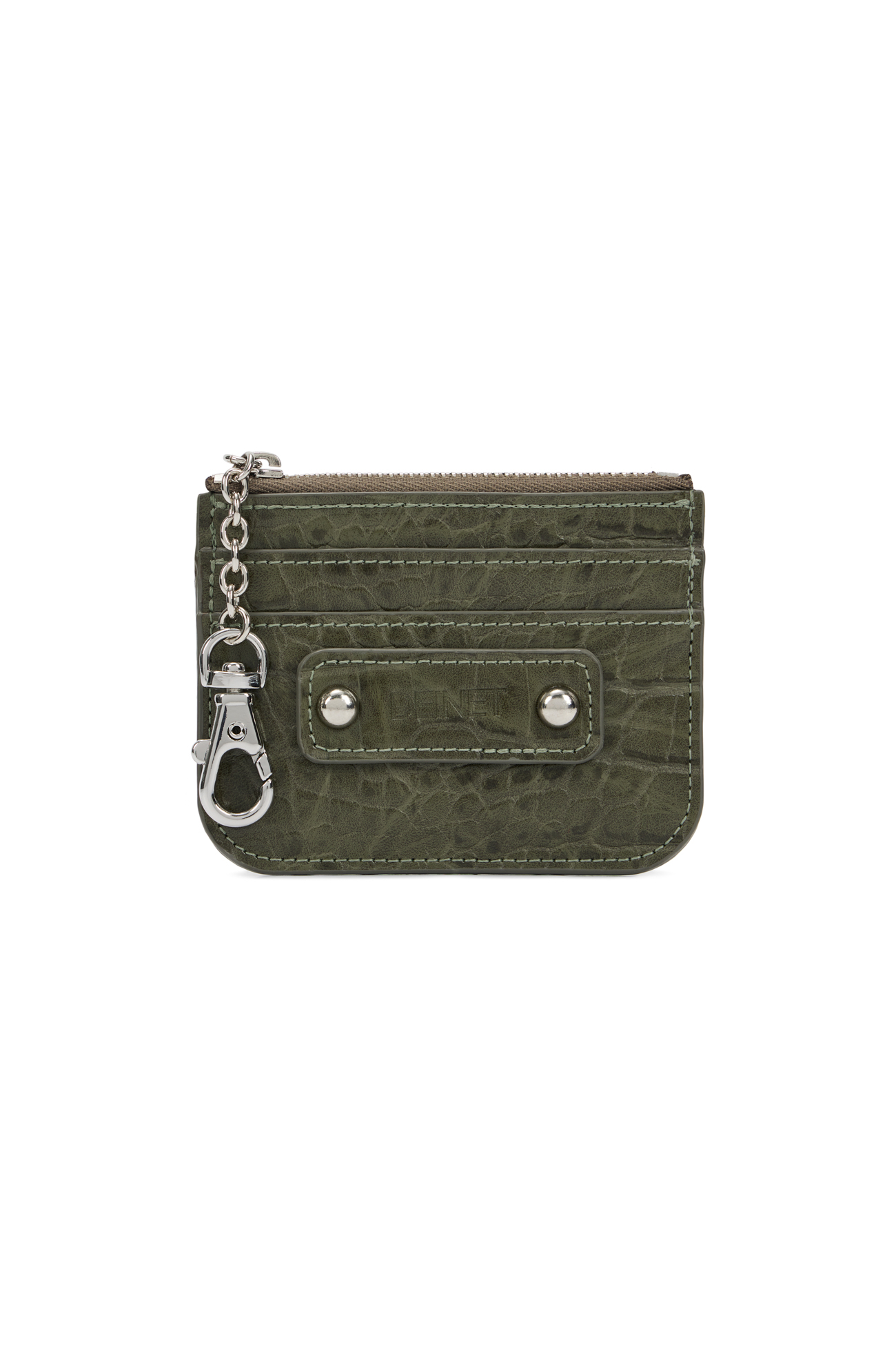 ☆DEINET☆ DEINET POCKET CARD WALLET DEINET POCKET CARD WALLET IN KHAKI - DEINET