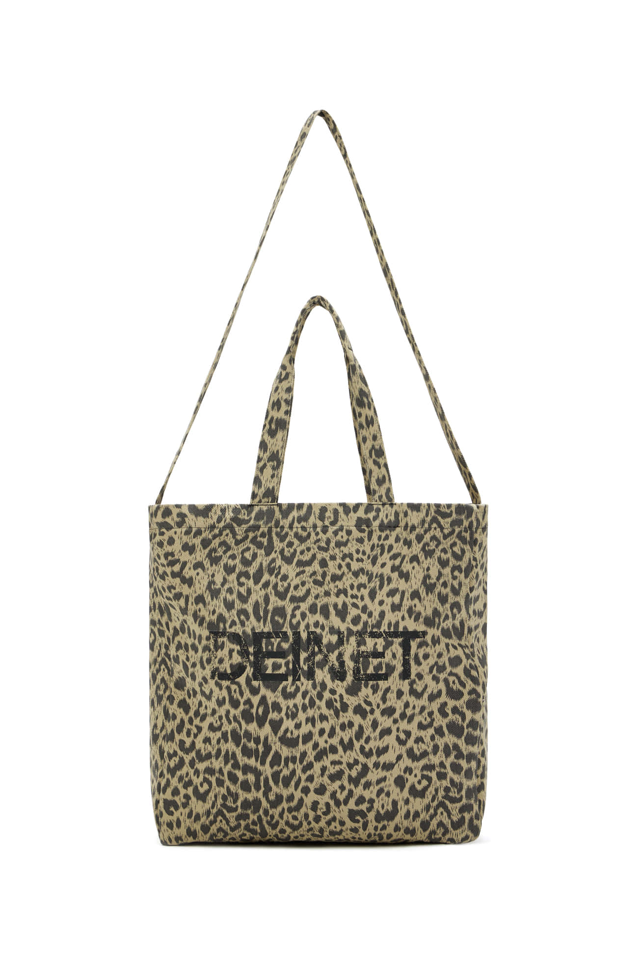 [DEINET] DEINET LOGO TWO WAY ECO BAG ★大人気★ DEINET LOGO TWO WAY ECO BAG IN LEOPARD - DEINET