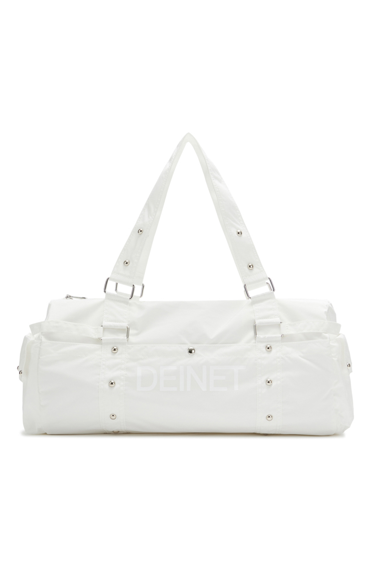 韓国商品/DEINET DEINET LOGO DUFFLE BAG DEINET LOGO DUFFLE BAG IN WHITE - DEINET