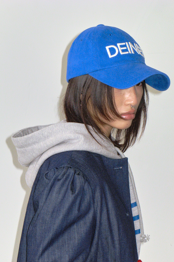 ファッション雑貨・小物その他 +DEINET+ DEINET LOGO CAP IN BLUE KDCXE4S34115300F DEINET LOGO DENIM CAP,DEINET