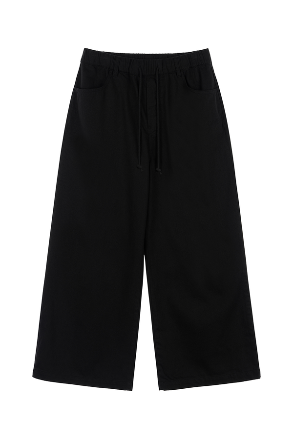 パンツ +DEINET+ STUD WIDE PANTS IN BLACK KDBDL4S6211 STUD WIDE PANTS IN BLACK - DEINET