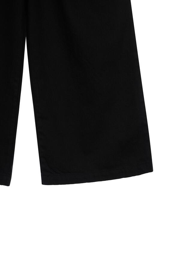 パンツ +DEINET+ STUD WIDE PANTS IN BLACK KDBDL4S6211 STUD WIDE PANTS IN BLACK - DEINET