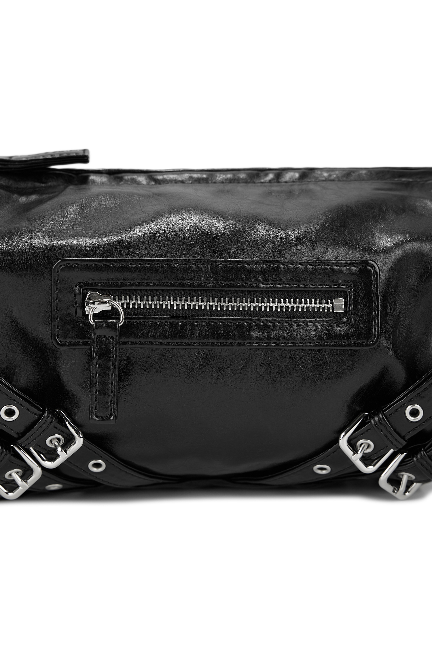 25SS新作韓国人気ブランド【DEINET】STUD POCKET BAG★4色 STUD POCKET BAG IN BLACK - DEINET