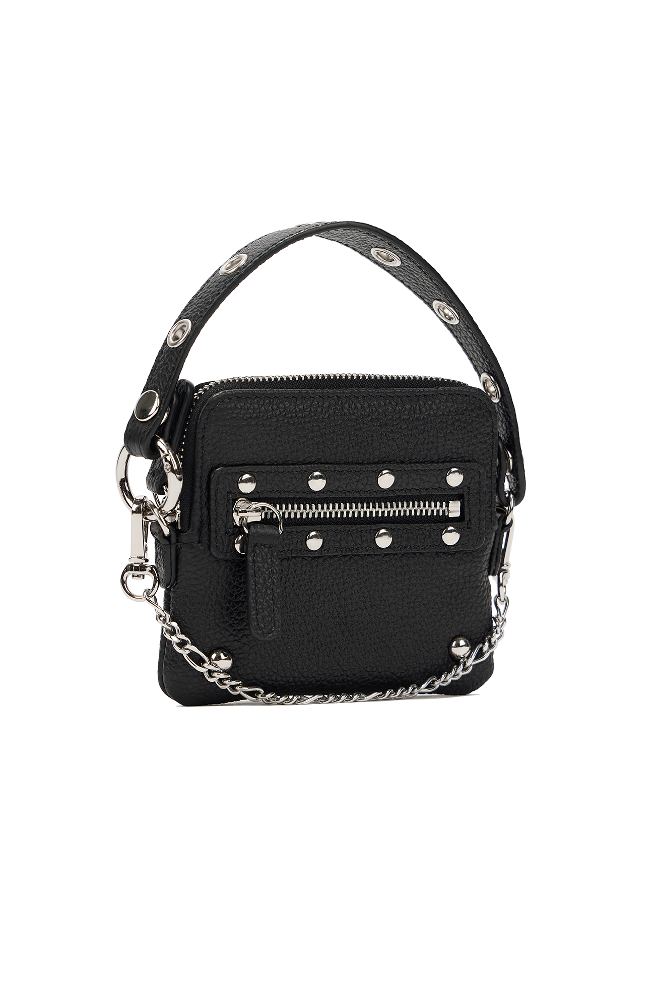 DEINET STUD CROSS CHAIN WALLET IN ディニット DEINET】DEINET STUD CROSS CHAIN WALLET☆韓国人気☆ 追跡付
