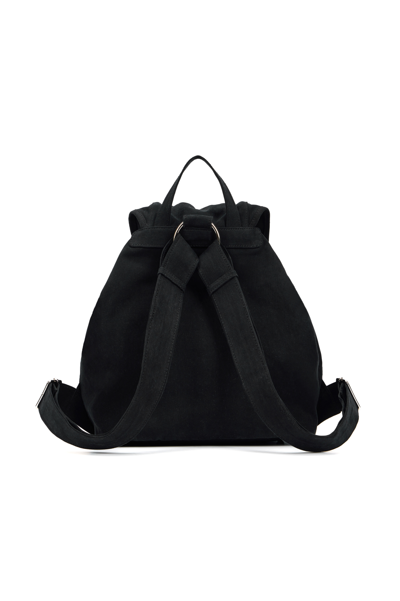 D & FRIENDS STUD POCKET BACKPACK IN BLACK - DEINET