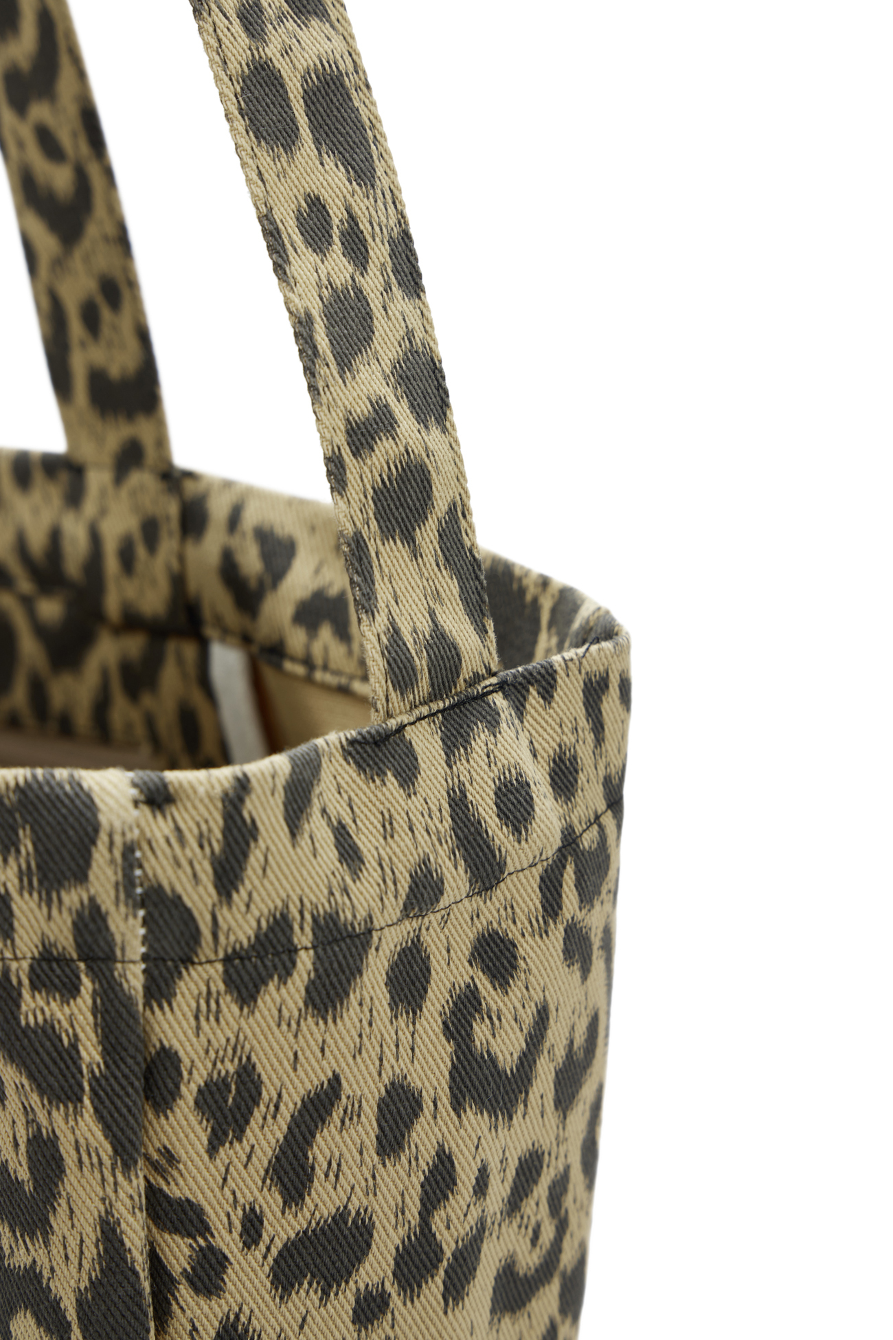 [DEINET] DEINET LOGO TWO WAY ECO BAG ★大人気★ DEINET LOGO TWO WAY ECO BAG IN LEOPARD - DEINET