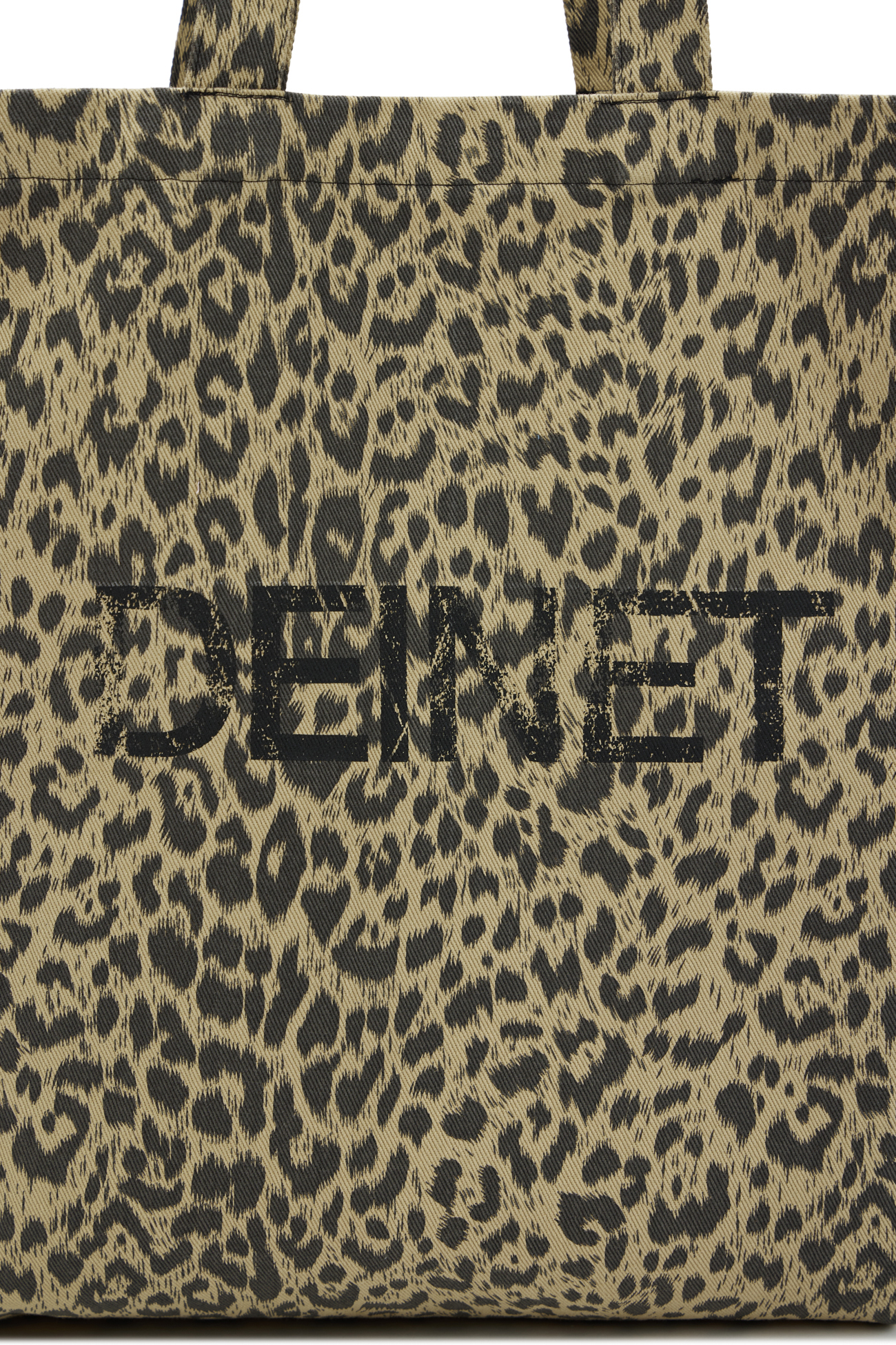 [DEINET] DEINET LOGO TWO WAY ECO BAG ★大人気★ DEINET LOGO TWO WAY ECO BAG IN LEOPARD - DEINET