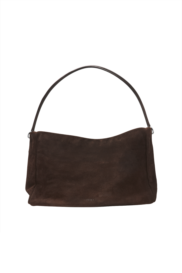 ◆DEINET◆ DEINET SUEDE BIG BAG IN BROWN KDBUC4S43112500F DEINET SUEDE BIG BAG IN BROWN - DEINET