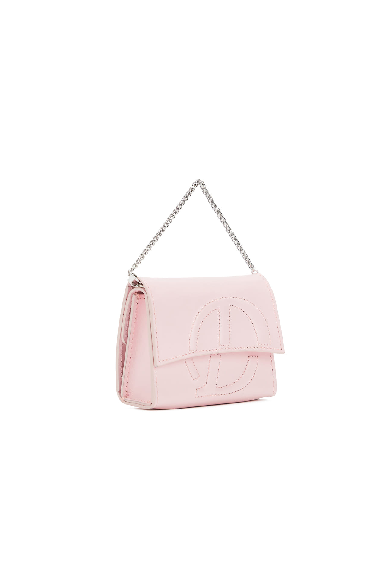 D LOGO MACARON CHAIN MINI BAG IN PINK - DEINET