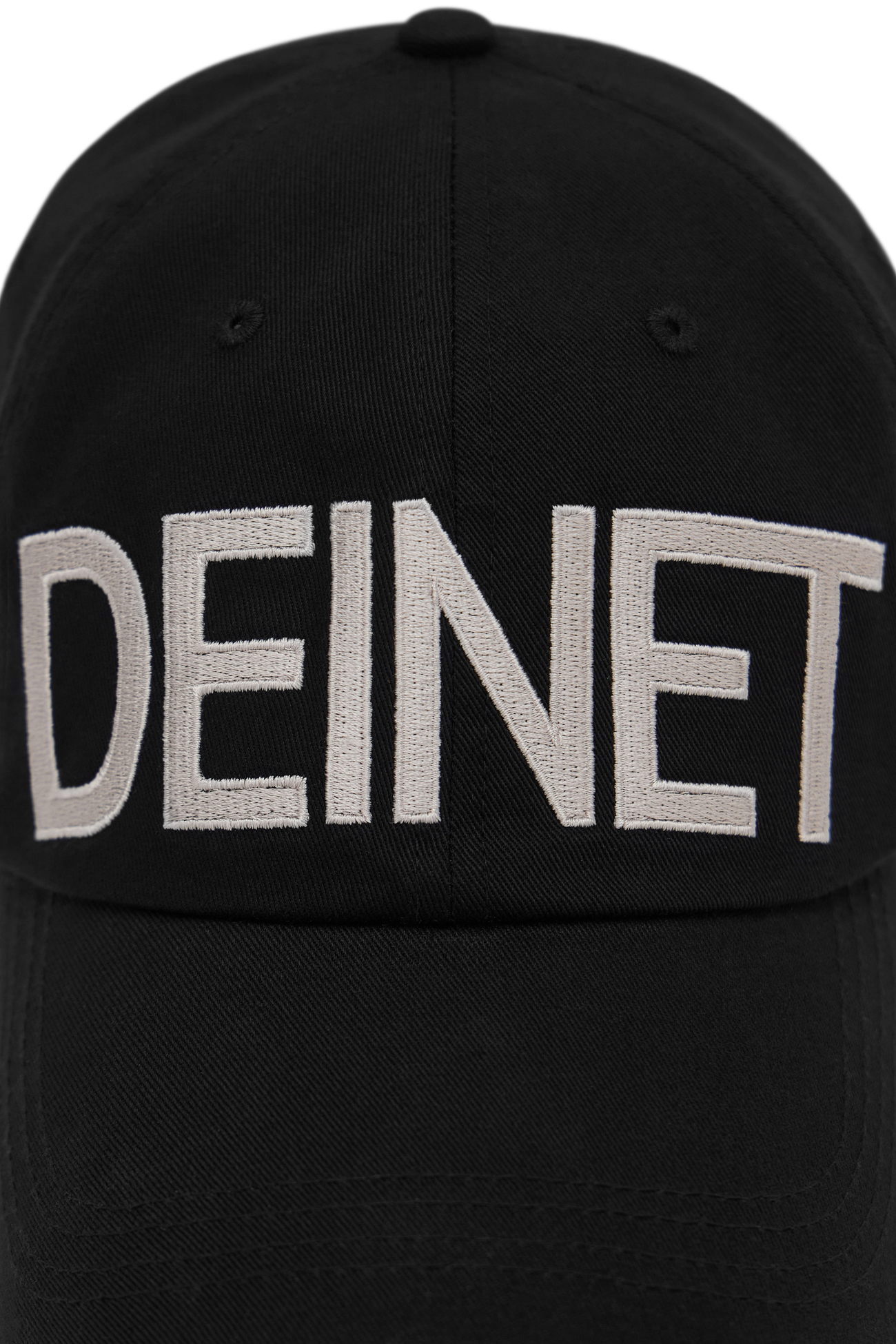 韓国人気ブランド ★ DEINET ★BIG LOGO CAP DEINET BIG LOGO CAP IN BLACK - DEINET