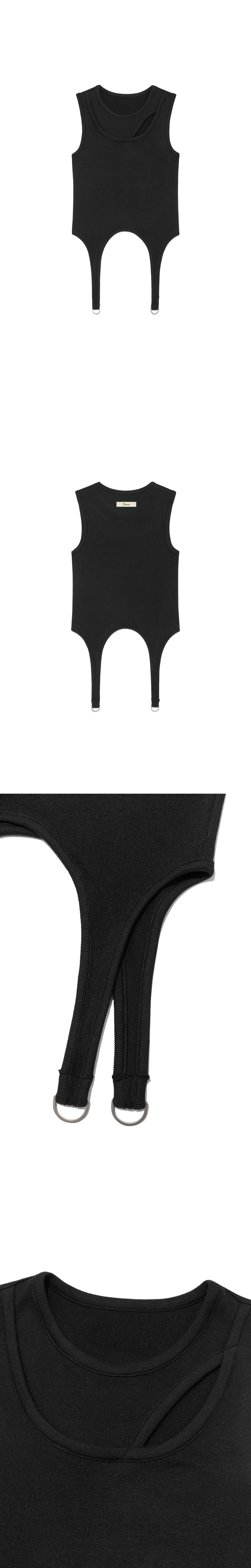 DETAIL SLEVELESS - 3 COLORS BLACK