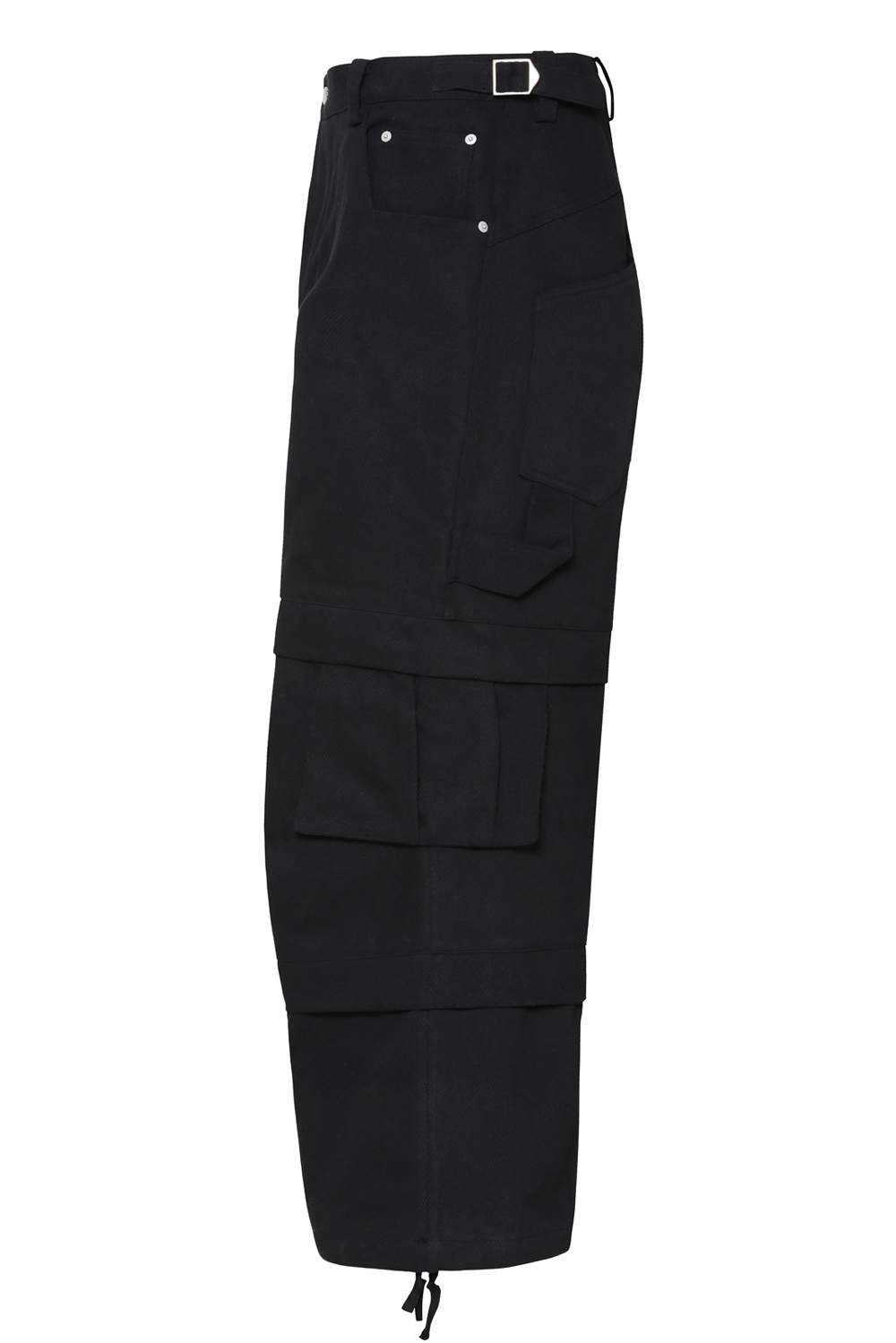 TITAN BAGGY PANTS BLACK | Kamien