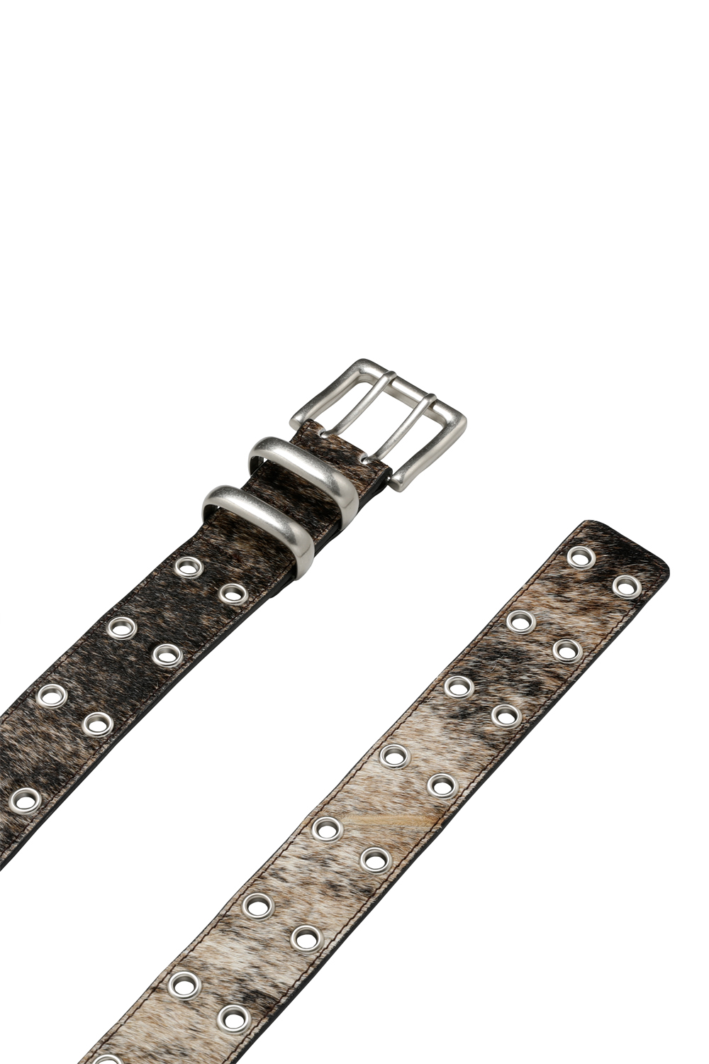 Kamien x MJD DOUBLE HOLE BELT OAK BROWN - Kamien