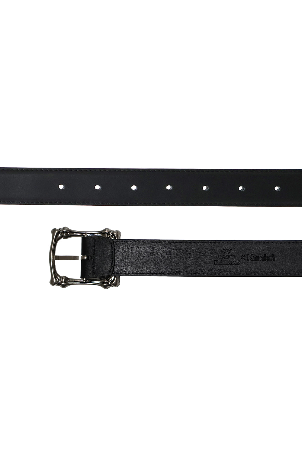 Kamien x MJD BONE BELT BLACK - Kamien