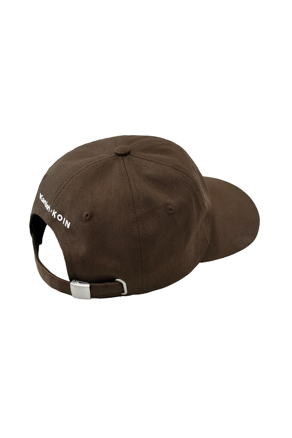 Kamien x KOIN SEOUL RETRO BALL CAP BROWN - Kamien