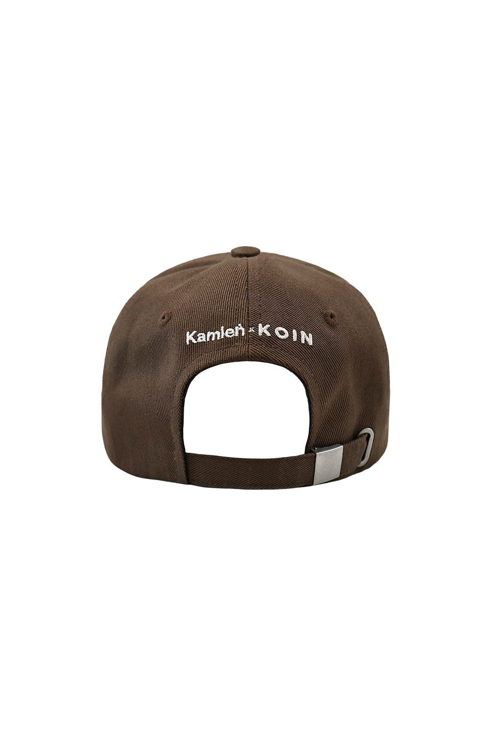 Kamien x KOIN SEOUL RETRO BALL CAP BROWN - Kamien