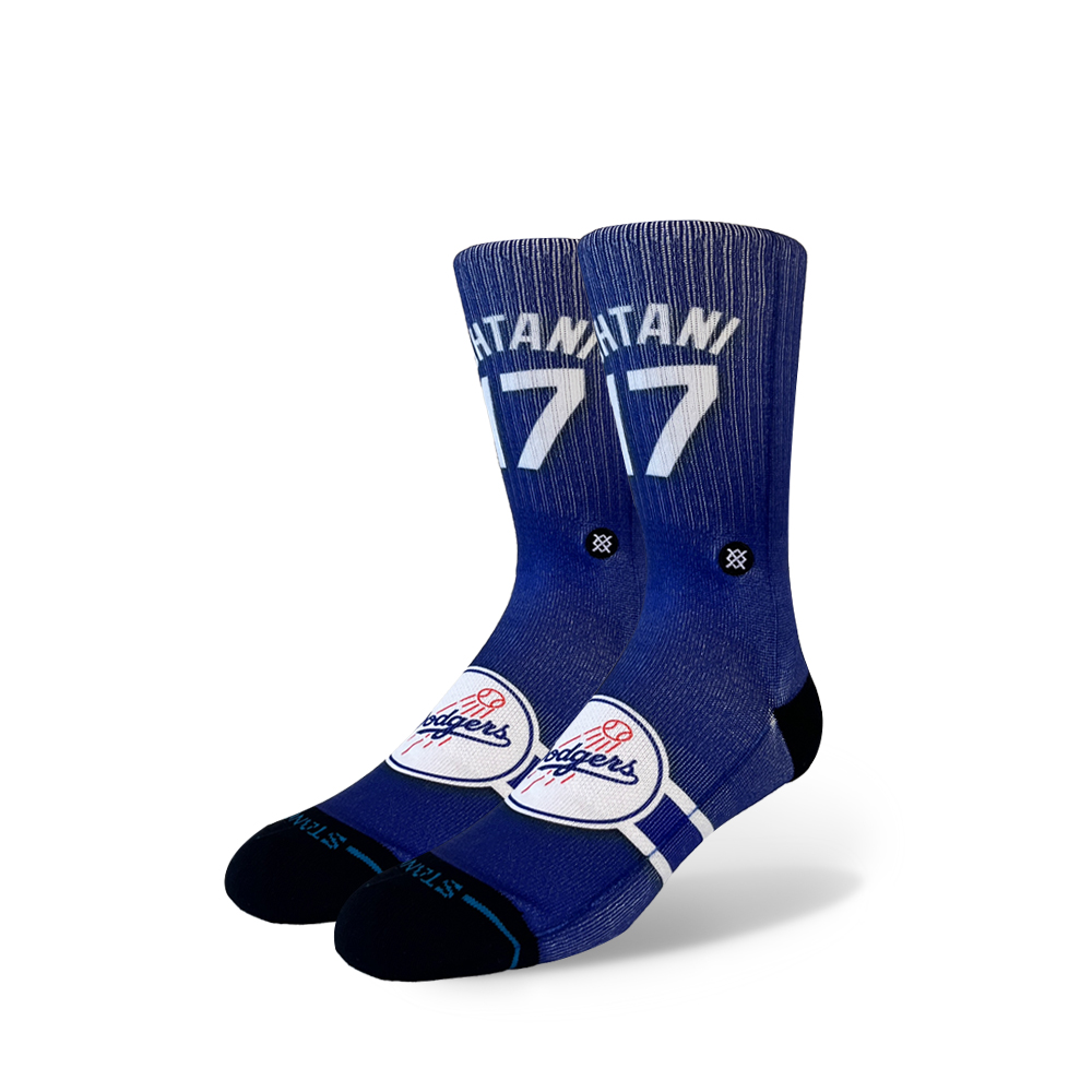 [MLB X STANCE] [오타니 선수] [MEN] 저지 크루 STC-A556A24JO2-BLU