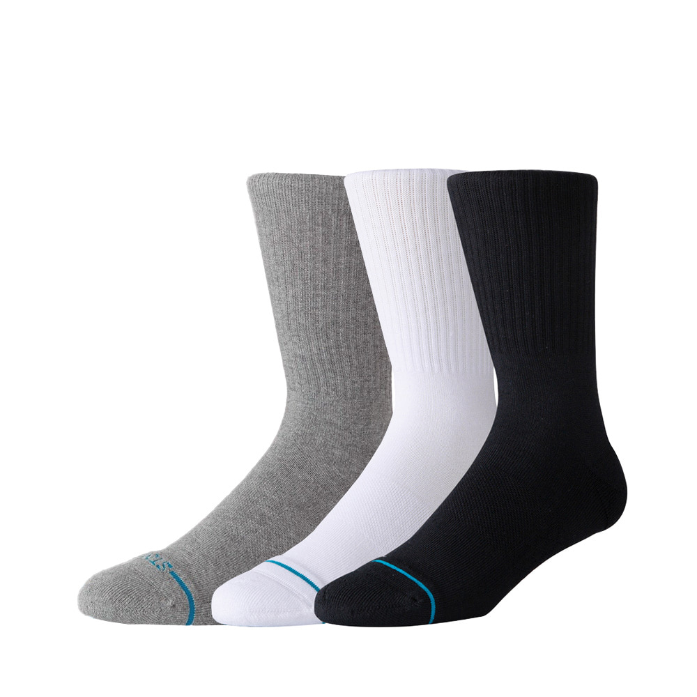 [UNISEX] 아이콘 크루 3팩 STC-M556D18ICP-MUL