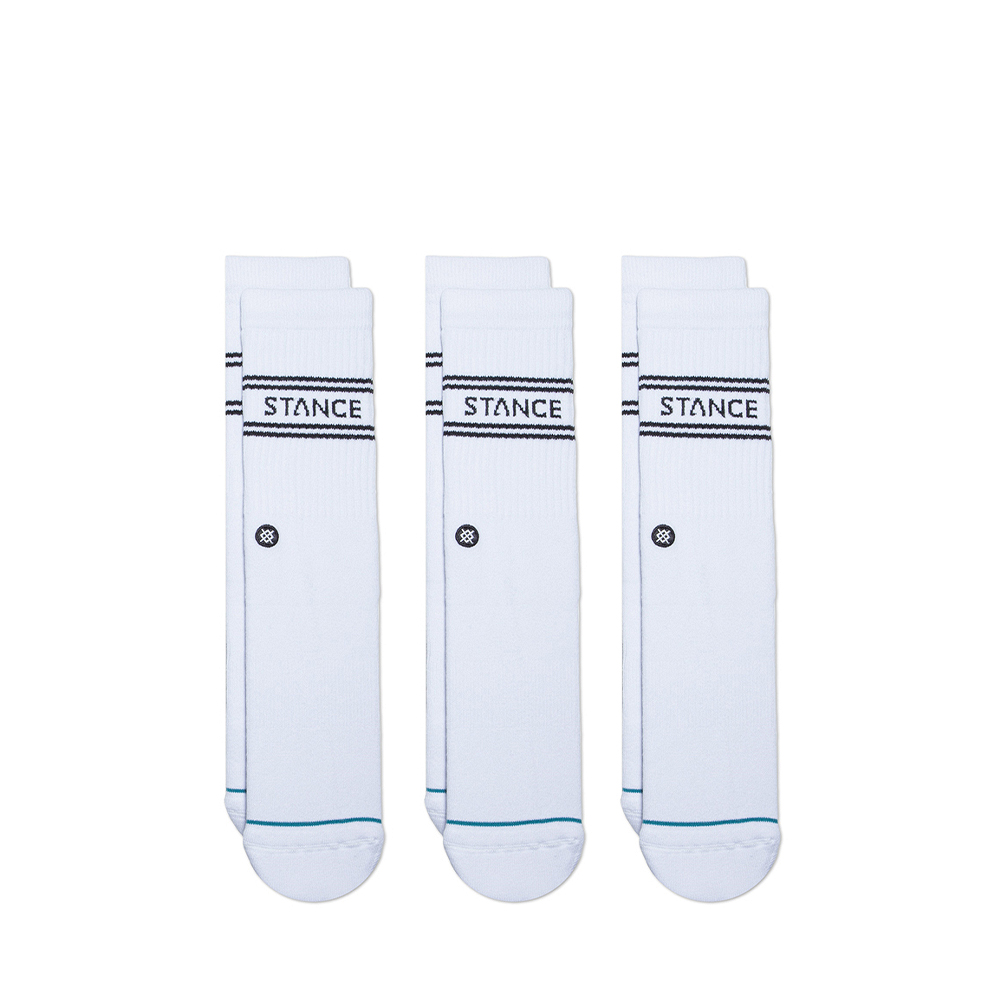 [UNISEX] 베이직 3팩 크루 STC-A556D20SRO-WHT