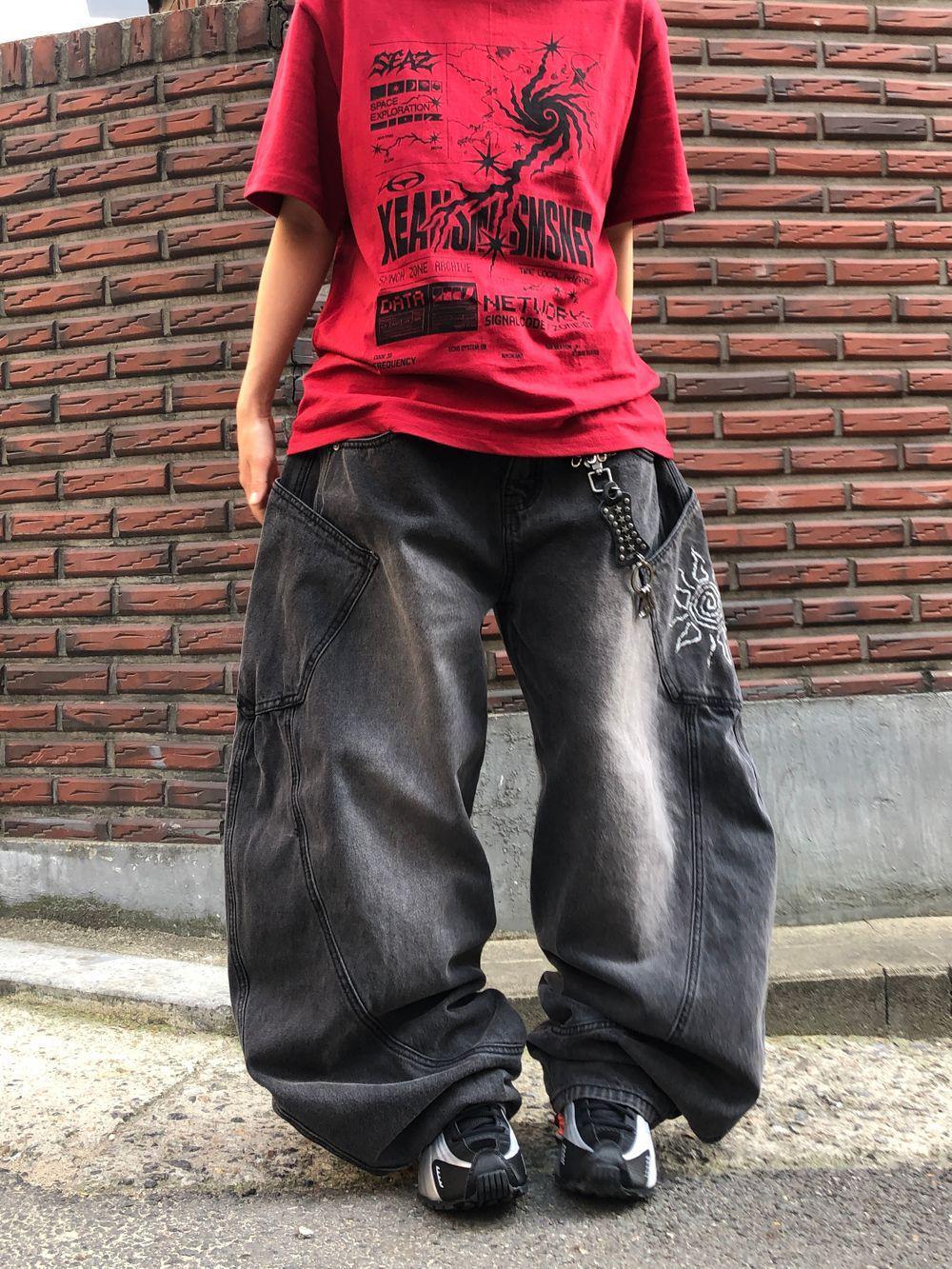 [unisex] Solar Pocket Denim Balloon Pants (3C) - SEAZ